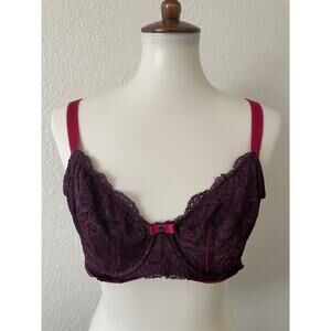 Adore Me Bra Floral Lace Color Block Lingerie Intimates